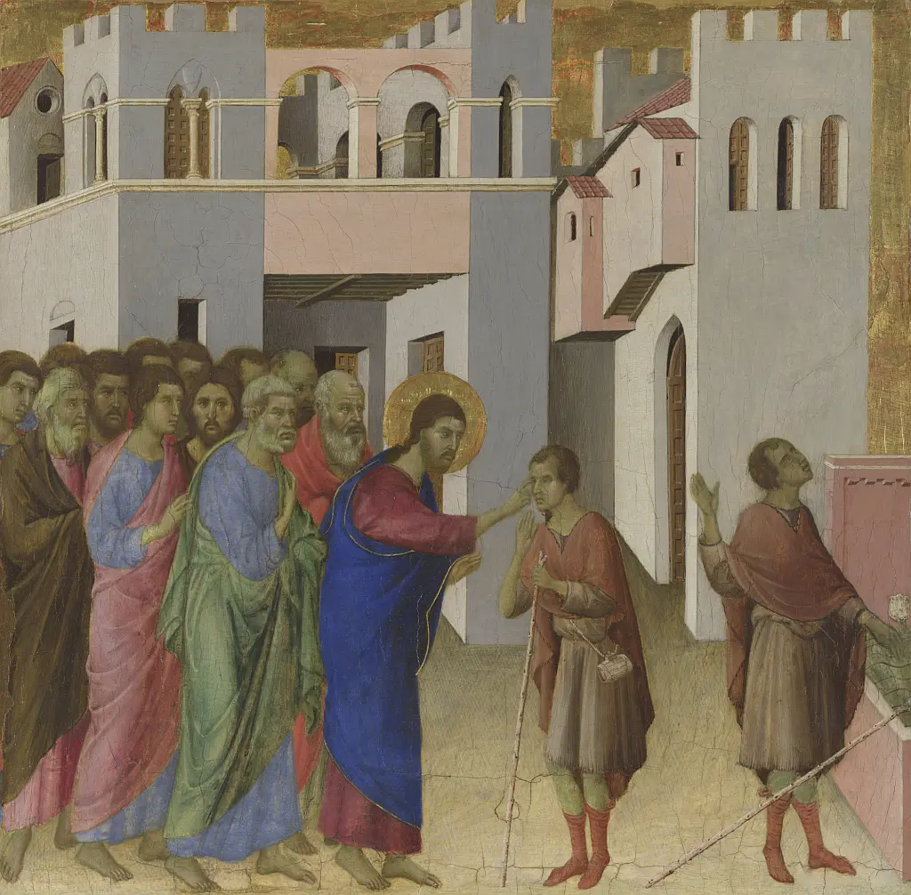Duccio Man Born Blind